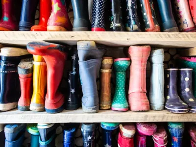 Kaplaarzen bij kinderdagverblijf De Peuterhoeve