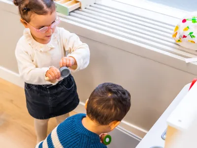 Wennen bij de kinderopvang