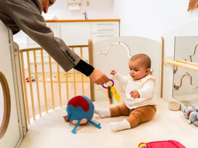 Wennen bij de kinderopvang