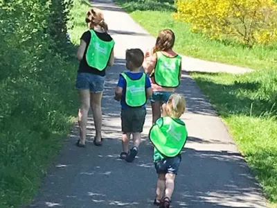 wandelen bij kinderopvang Zuidwolde MoreThanKidz