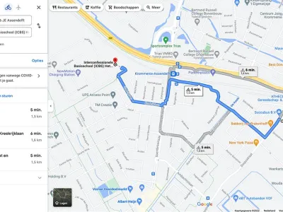 BSO Bus routebeschrijving - Freekids het Koraal