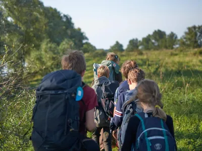 kinderen in de natuur