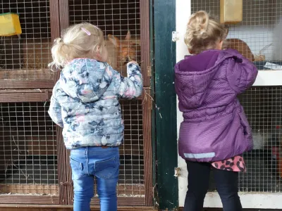 Polderpeuters bij Boer Bert