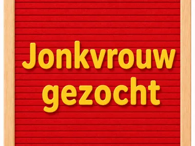 Jonkvrouw gezocht