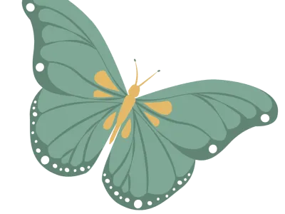 Vlinder transparant