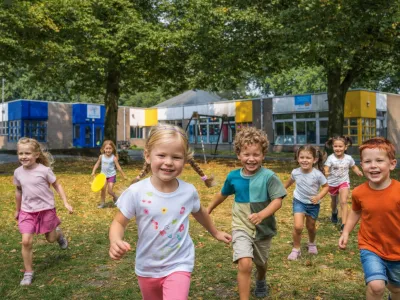 kinderopvang BSO Hoogeveen spelende kinderen
