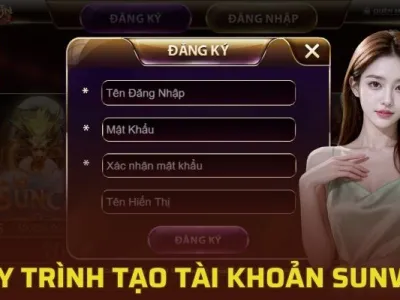 Quy trình tạo tài khoản trên cổng game Sunwin diễn ra nhanh chóng 