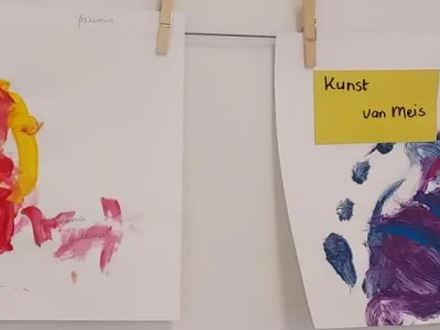 Knutselwerkjes van kinderen