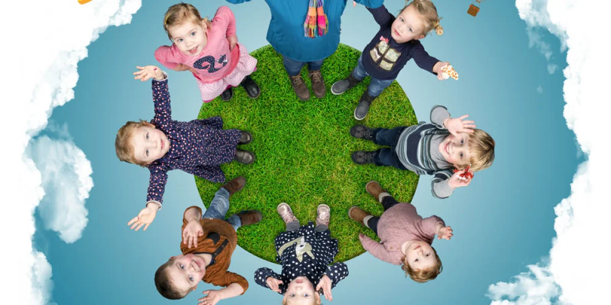 De peuterspeelzaal Onderdendam