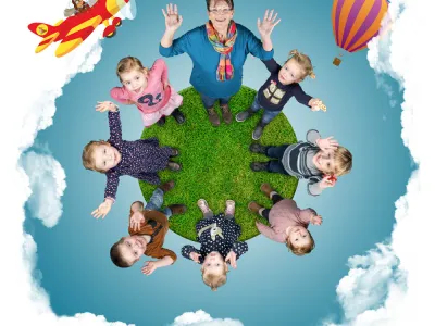 De peuterspeelzaal Onderdendam