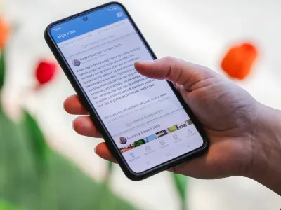 foto van de app