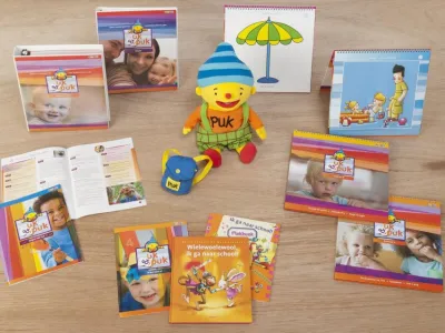 Uk en Puk materialen bij Kinderopvang aan de Liede