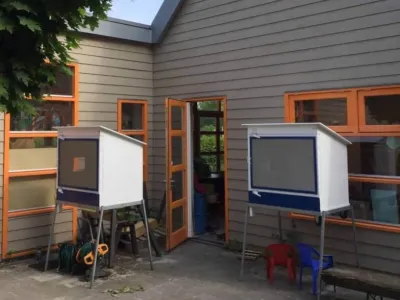 Buitenslaapplekken kinderdagverblijf