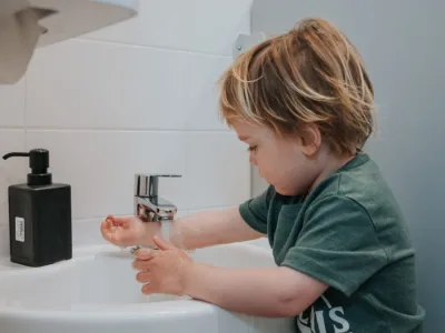 Swaan kind zelf handen wassen SKW