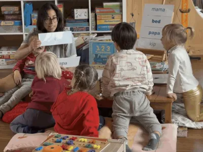 Kinderopvang School uit de toekomst