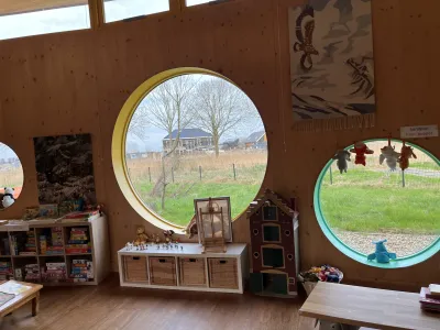 Kinderopvang School uit de toekomst