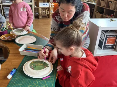 Kinderopvang School uit de toekomst