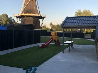 Zicht op de molen