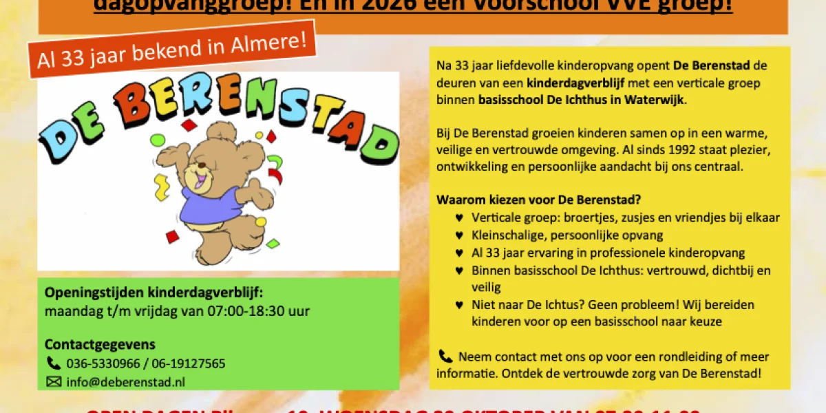 Kinderopvang de Berenstad