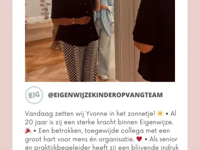 Eigenwijze kinderopvang KDV