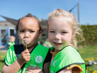 Blije kinderen