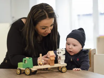 Schattige baby vos - Het Troeteltje