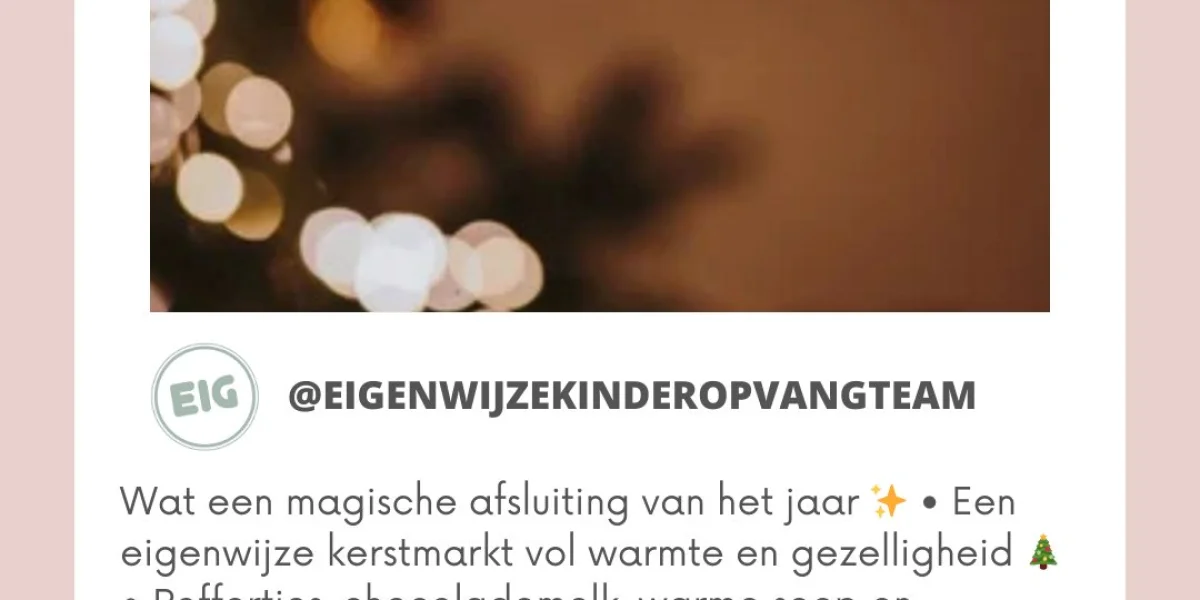 Eigenwijze Kinderopvang BSO