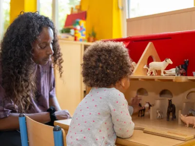 Samen spelen bij 2Giraffen werkenbij Kinderopvang 2Samen Den Haag